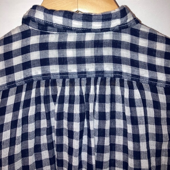 Denim & Supply Ralph Lauren Navy Plaid Shirt​ - Picture 10 of 10